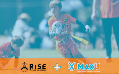 RISE Flag Football and MaxU Unite to Revolutionize Mental Fitness in Youth Sports