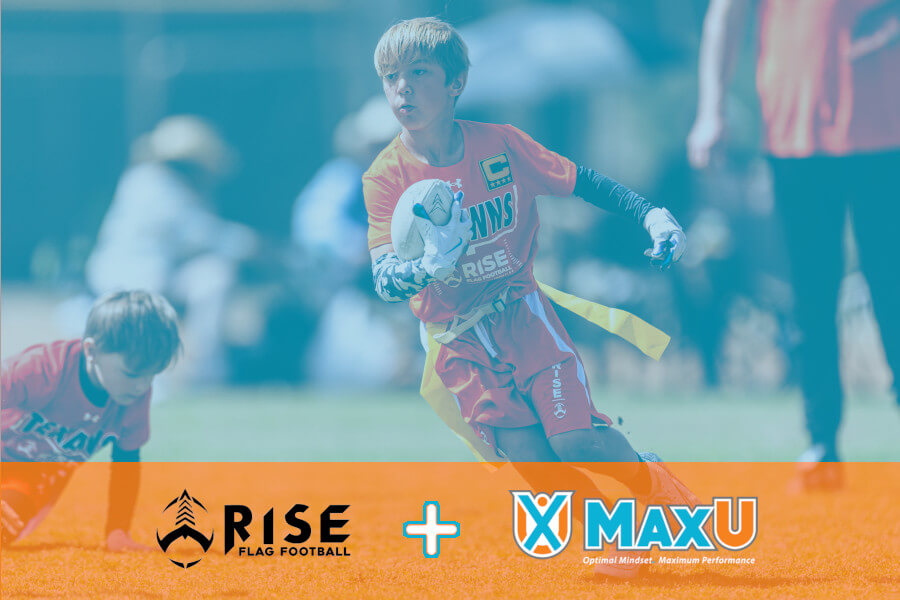RISE Flag Football and MaxU Unite to Revolutionize Mental Fitness in Youth Sports